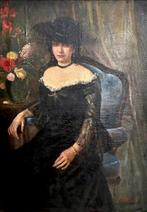 Italiaanse school (XIX) - Ritratto di gentildonna - XL