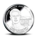 5 Gulden Curaçao en Sint Maarten 2016 Zilver Proof - George, Verzenden