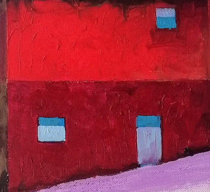 Guido Borelli - Violacciocca, Antiek en Kunst, Kunst | Schilderijen | Modern