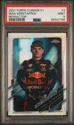 2021 Topps Chrome F1 Max Verstappen #3 Refractor PSA 9, Nieuw