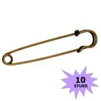 Fako Bijoux - Sierspeld / Sjaalspeld - Classic - 75mm - 10, Verzenden, Nieuw