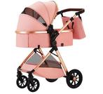 Compacte 3-in-1 Kinderwagen met Verstelbare Luifel, Verzenden, Nieuw