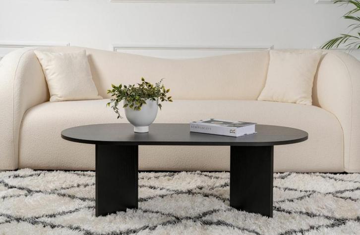 Asir 909NRD1105 Salontafel Zwart van €89 voor €63, Huis en Inrichting, Tafels | Salontafels, Nieuw, Ophalen of Verzenden