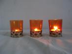 Set van 3 waxinelichthouders (Cadeau artikelen), Ophalen of Verzenden, Nieuw