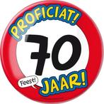 Paperdreams - Button XL - 70 Jaar, Verzamelen, Speldjes, Pins en Buttons, Ophalen of Verzenden, Nieuw