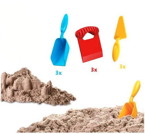 PLAY IT Speelzand 3 KG Bruin - Speelzand - Magic Sand, Kinderen en Baby's, Speelgoed | Educatief en Creatief, Knutselen, Bouwen