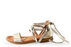 Manfield Sandalen in maat 40 Goud | 10% extra korting, Overige kleuren, Verzenden, Sandalen of Muiltjes, Zo goed als nieuw