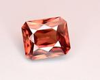 Zonder Minimumprijs - 1 pcs Rood Zirkoon - 7.99 ct -, Nieuw