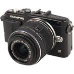 Olympus PEN E-PL5 zwart + 14-42mm II R zwart occasion, Audio, Tv en Foto, Fotocamera's Digitaal, Gebruikt, Olympus, Verzenden