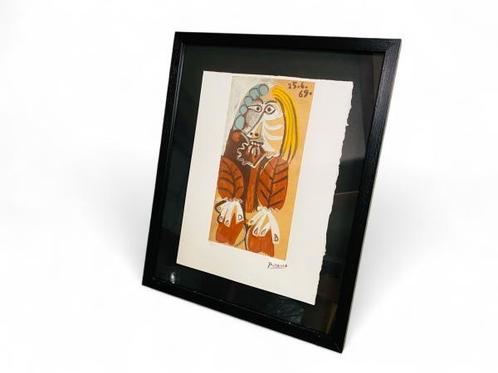 Veiling - Picasso Lithografie Portrait Imaginaire, Editie, Antiek en Kunst, Kunst | Litho's en Zeefdrukken