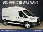 Ford Transit | 2.0 TDCI 130pk L3H3 Euro6 Airco | Camera |, Auto's, Bestelauto's, Gebruikt, Euro 6, Wit, Dealer onderhouden