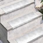 vidaXL Checker Plaat 5 pcs Zilver 60 x 18 cm Aluminium, Doe-het-zelf en Verbouw, Ladders en Trappen, Verzenden, Nieuw