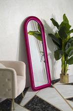 WANDSPIEGEL CLOE FUXIA FLUWEEL CM 60X4X160, Huis en Inrichting, Woonaccessoires | Spiegels, Ophalen of Verzenden, Nieuw
