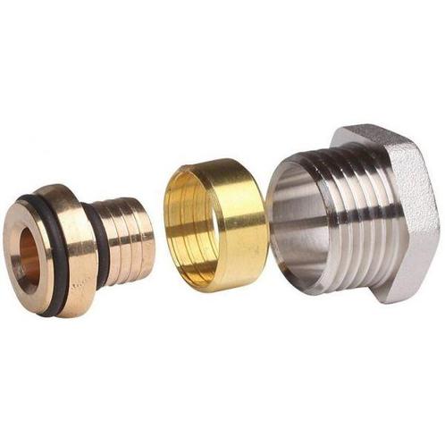 Danfoss knelset RA Alu/Pex - 1/2 voor buis 16mm, Doe-het-zelf en Verbouw, Verwarming en Radiatoren, Verzenden