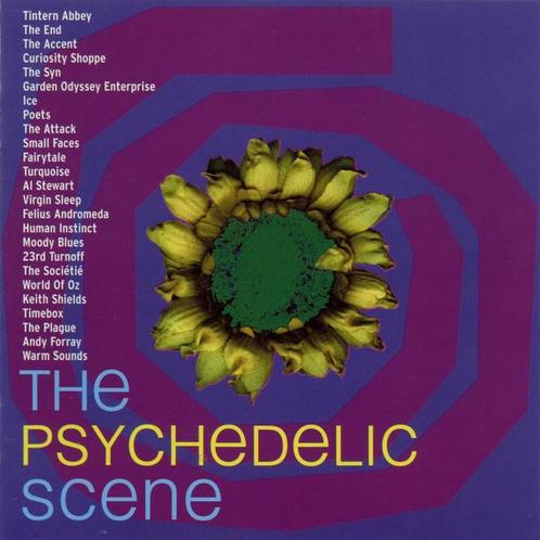 cd - Various - The Psychedelic Scene, Cd's en Dvd's, Cd's | Overige Cd's, Zo goed als nieuw, Verzenden