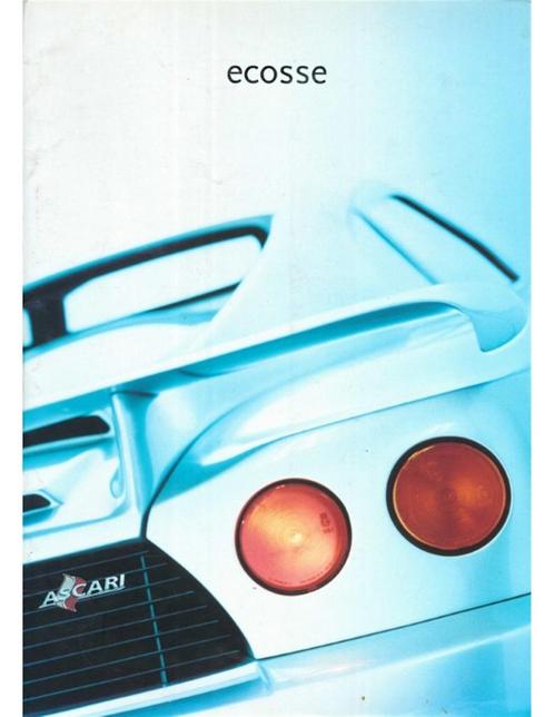 2000 ASCARI ECOSSE BROCHURE ENGELS, Boeken, Auto's | Folders en Tijdschriften