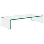 vidaXL TV-Meubel Glas 60cm - Retourdeal! Nu 56% Korting, Huis en Inrichting, Nieuw, Minder dan 100 cm, 25 tot 50 cm, Strakke, gestroomlijnde ontwerp