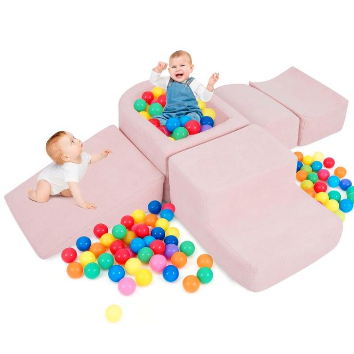 LIVSK Klimblokken van Schuim - 5-Delige Binnenspeelset - Bal, Kinderen en Baby's, Speelgoed | Educatief en Creatief, Nieuw, Verzenden