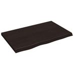 Massief Eiken Wastafelblad 80cm | Tweedekansje | OP=OP, Nieuw, Minder dan 25 cm, Wasbak of Wastafel, 50 tot 100 cm