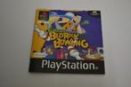 The Flintstones Bedrock Bowling (PS1 PAL MANUAL), Zo goed als nieuw, Verzenden