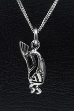 Zilveren Indiaan Kokopelli detail ketting hanger, Sieraden, Tassen en Uiterlijk, Verzenden, Nieuw