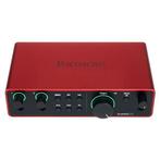 Focusrite Scarlett 2i2 4th Generation, Computers en Software, Geluidskaarten, Ophalen of Verzenden, Nieuw