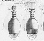 Baccarat - Karaf (2) - Carafe en forme de poire à cordons,