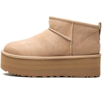 UGG Classic Ultra Mini Platform Boot Sand (W) - Maat 38 beschikbaar voor biedingen