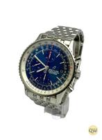 Breitling Navitimer Chronograph 41 Blue, Sieraden, Tassen en Uiterlijk, Horloges | Heren, Staal, Staal, Breitling, Polshorloge