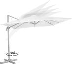 2dekans | VONROC Premium Zweefparasol Pisogne 300x300cm –, Ophalen of Verzenden, Zo goed als nieuw