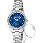 Just Cavalli - JC1L267M0045 - silver grey, Sieraden, Tassen en Uiterlijk, Horloges | Dames, Verzenden, Nieuw