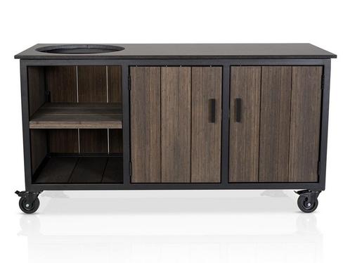 Fraaii Buitenkeuken Bamboo Graphite Inferno XL, Tuin en Terras, Overige Tuin en Terras, Nieuw, Verzenden
