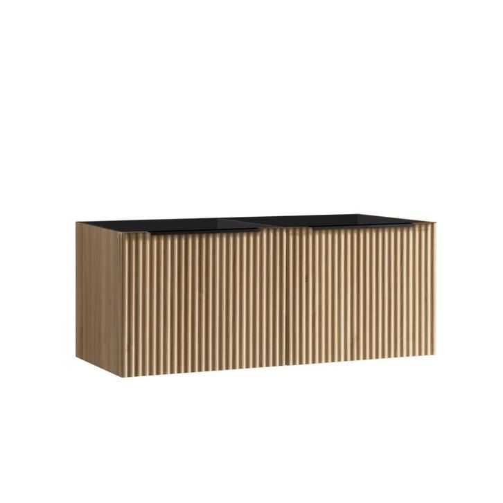 Onderkast Wiesbaden Ribbella Met 2 Laden 2 Uitsparingen, Doe-het-zelf en Verbouw, Sanitair, Bad, Nieuw, Ophalen of Verzenden