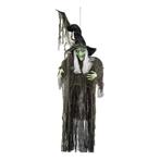 Halloween Pop Heks Groen 1,9m, Hobby en Vrije tijd, Feestartikelen, Verzenden, Nieuw