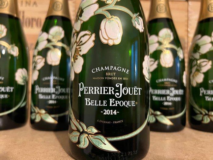 2014 Perrier-Jouët, Belle Epoque - Champagne Brut - 6, Verzamelen, Wijnen