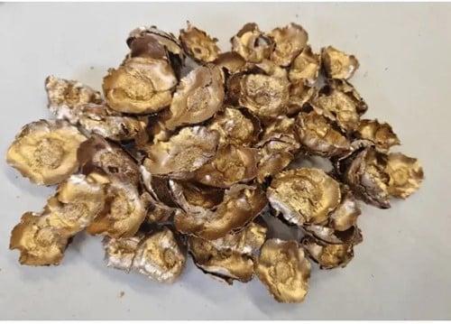 Coco flower Goud ca. 250 gram, Huis en Inrichting, Woonaccessoires | Kunstplanten en Kunstbloemen, Nieuw, Ophalen of Verzenden