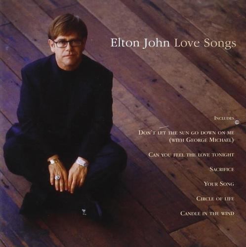 cd - Elton John - Love Songs, Cd's en Dvd's, Cd's | Rock, Zo goed als nieuw, Verzenden