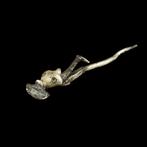 Oud-Romeins Zilver Hairpin, met Dolphin