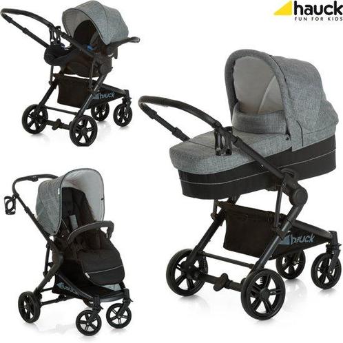 Hauck Atlantic Plus Trio Set - Kinderwagenset - Melange, Kinderen en Baby's, Buggy's, Verzenden