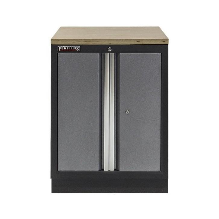 Werkplaatskast / werkbank met hardhouten werkblad - 68 x 46, Doe-het-zelf en Verbouw, Werkbanken, Ophalen of Verzenden