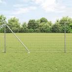 vidaXL Euro Fence met 7 Spitse Palen 1 x 10 m Gegalvaniseerd, Verzenden, Nieuw, IJzer