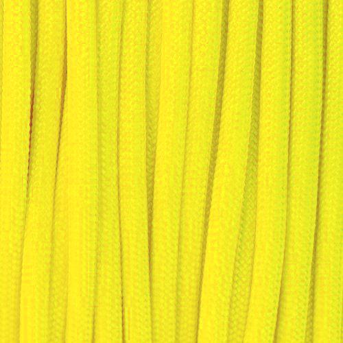 Rol 100 meter - Bright Yellow Paracord 550 - #76, Hobby en Vrije tijd, Kralen en Sieraden maken, Draad, Nieuw, Ophalen of Verzenden