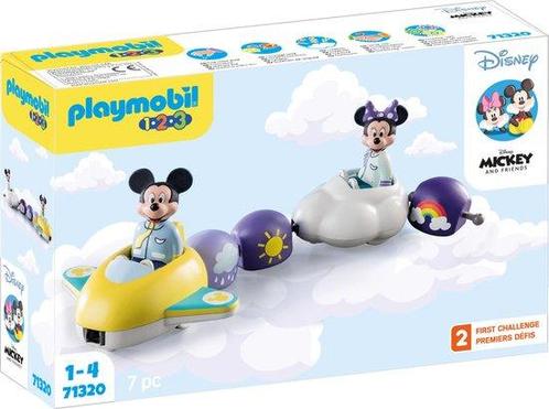 PLAYMOBIL 1.2.3 & Disney Mickey Mouse Wolkentrein - 71320, Kinderen en Baby's, Speelgoed | Overig, Ophalen of Verzenden