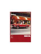 1969 MERCEDES BENZ 280 SL BROCHURE DUITS, Nieuw, Author