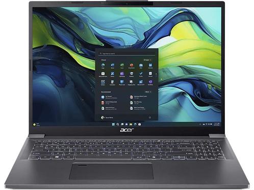 Acer - Aspire 16 A16-71m-7483 - 16 inch - Grijs, Computers en Software, Windows Laptops, 2 tot 3 Ghz, SSD, 16 inch, 16 inch, Qwerty