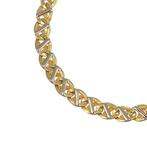 Armband - 18 karaat Geel goud, Witgoud, Sieraden, Tassen en Uiterlijk, Armbanden, Nieuw