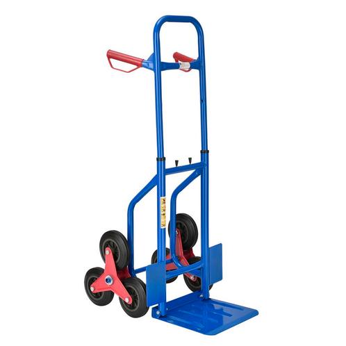 Trappen steekwagen trappensteekwagen - Blauw - Max. 100kg, Doe-het-zelf en Verbouw, Transportwagens, Nieuw, Verzenden