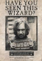 Poster Harry Potter - Wanted Sirius Black 61x91,5cm, Verzamelen, Posters, Verzenden, Nieuw, A1 t/m A3