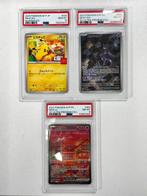 Pokémon - 3 Graded card - Pikachu, Mewtwo, Mew ex #020,, Nieuw