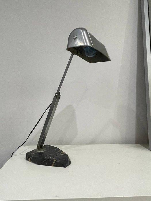 Tafellamp - Pirouette - Marmer, Metaal - Authentic Art Déco,, Antiek en Kunst, Kunst | Designobjecten